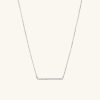 Linear Diamond Necklace