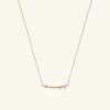 Celeste Lab Grown Diamond Horizon Necklace