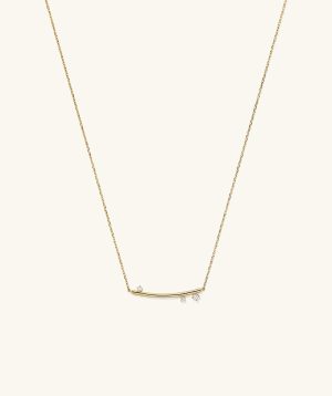 Celeste Lab Grown Diamond Horizon Necklace