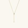 Celeste Lab Grown Diamond Lariat Necklace
