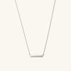 Engravable Bar Necklace