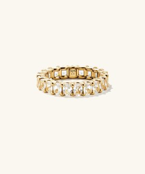 Aurora Oval Eternity Ring