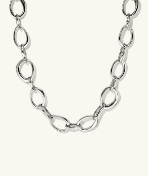 Organic Dôme Tidal Chain Necklace