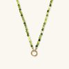 Olivia Beaded Charm Necklace