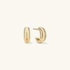 Dôme Texture Small Hoops