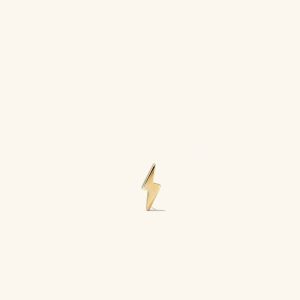 Piercing Studio - Lightning Bolt Flat Back Stud