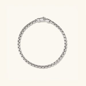 Round Box Chain Bracelet