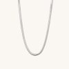 Bold Herringbone Chain Necklace